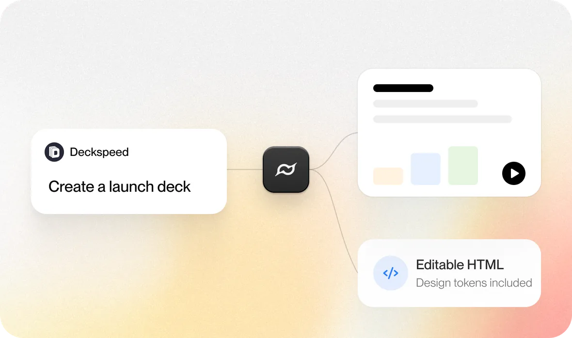 Slide deck agent preview